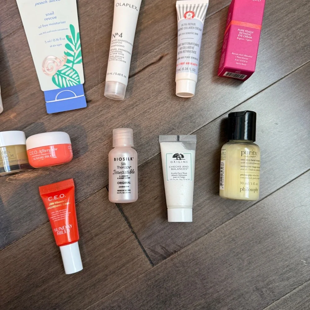 Wander Beauty‎ Sunday Riley Olaplex Elemis Skincare Haircare Travel Bundle 12pc